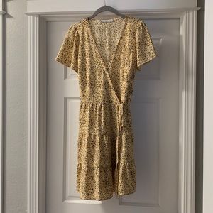 Abercrombie and Fitch floral wrap sundress. Size Medium Tall.